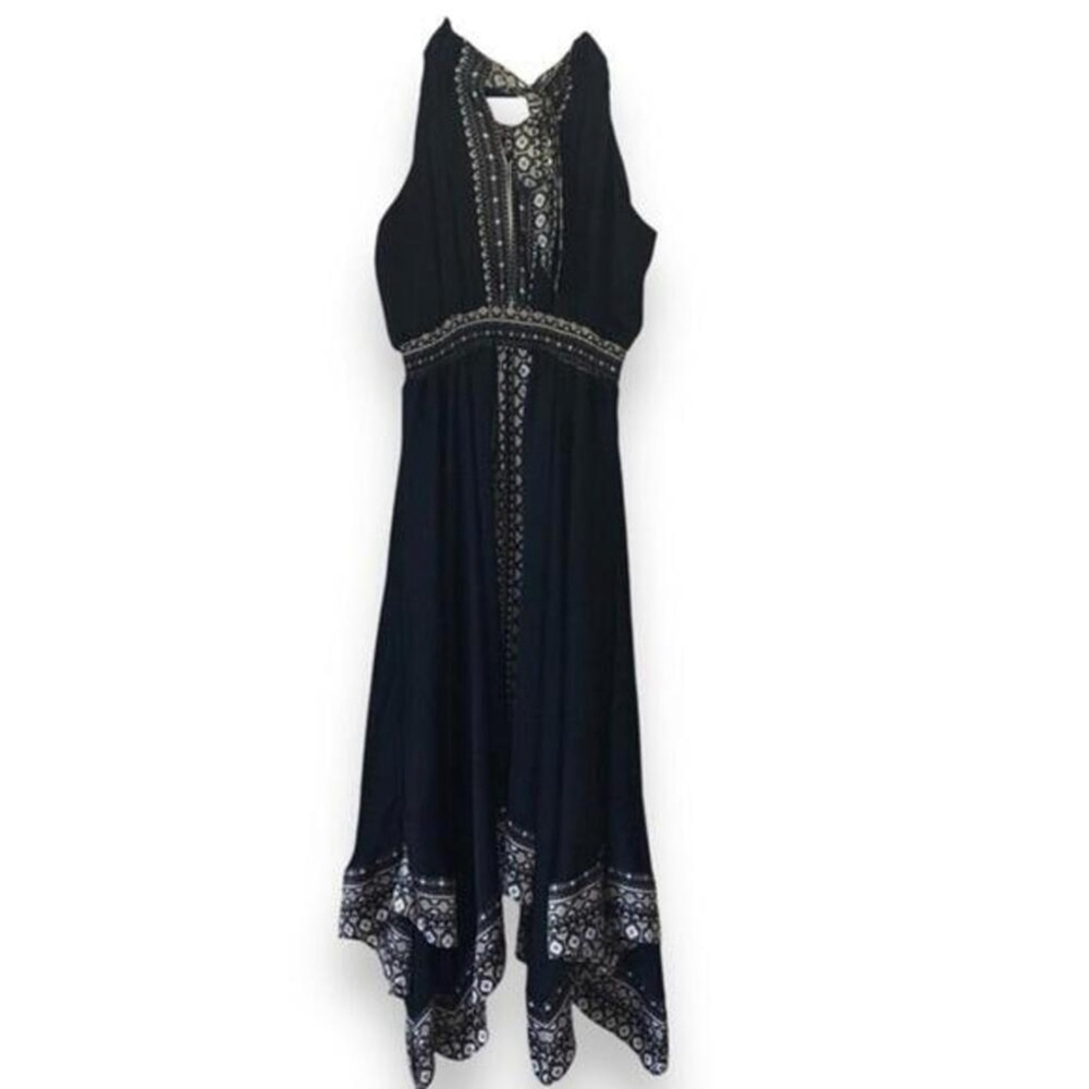 Chic Black Halter Dress by New York & Company - Size S